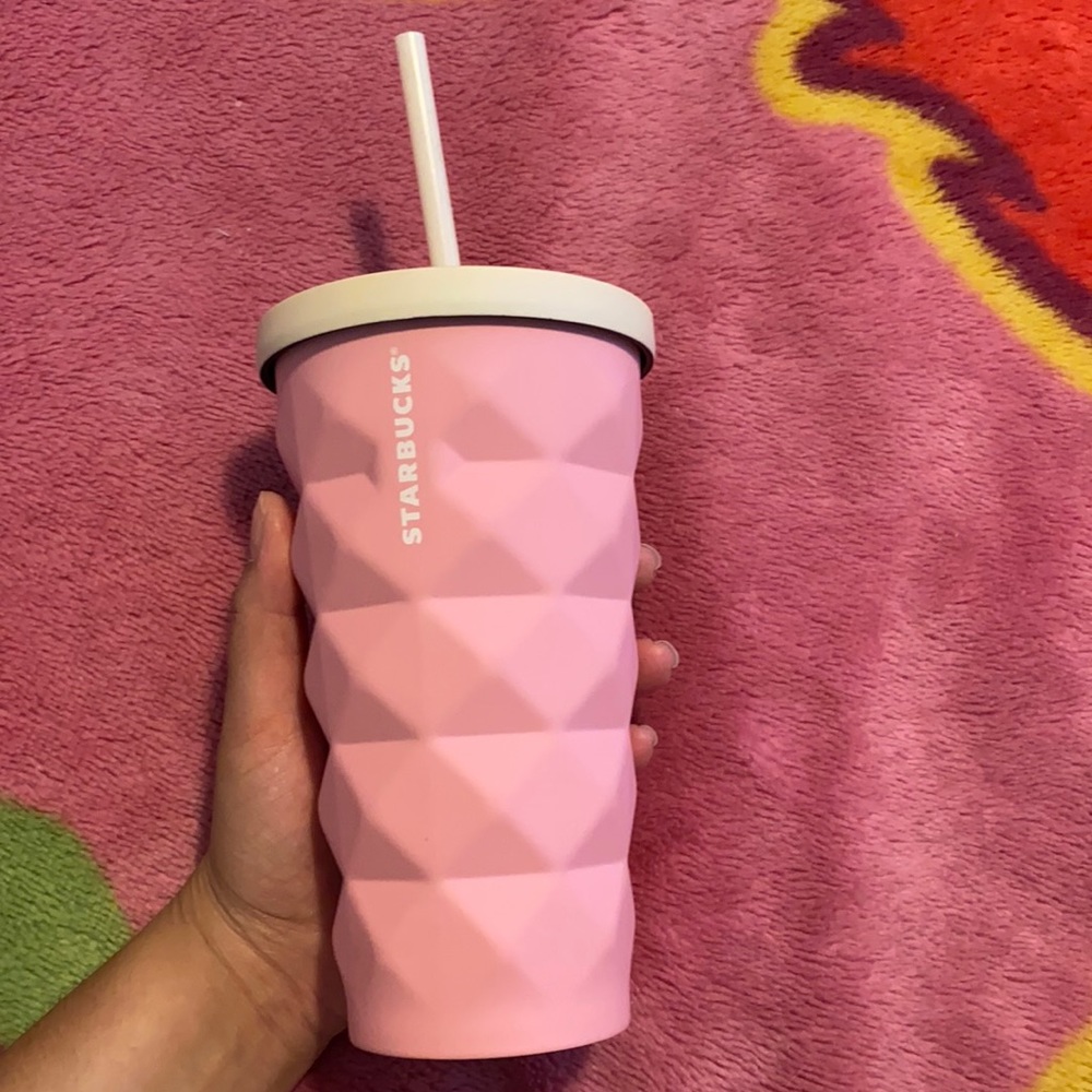 Starbucks pink pineapple cup